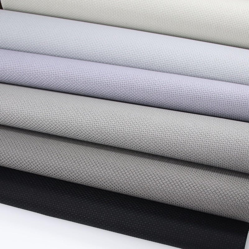 KCS 6 pc of 12" x 18"(30cmx45cm) Counted Cotton Aida Cloth Cross Stitch Fabric(14CT- Color #7) - Image 3